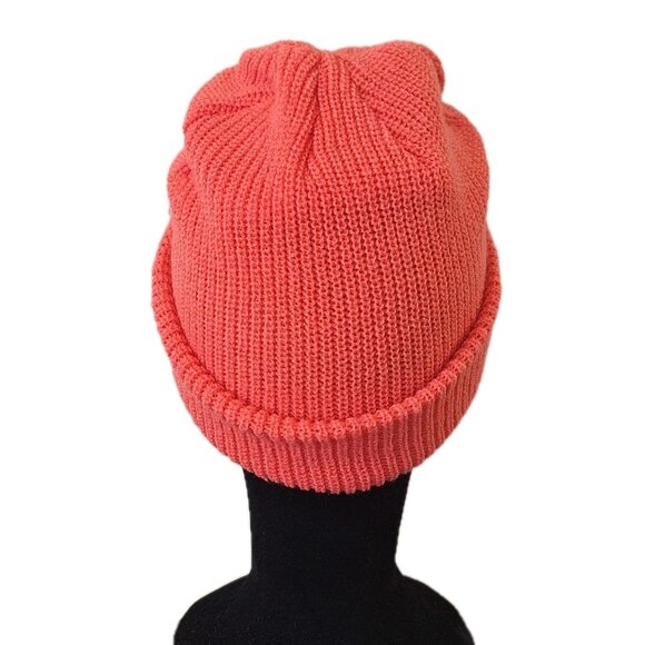 Burton NEON ORANGE TOQUE WINTER HAT O/S - Picture 3 of 4